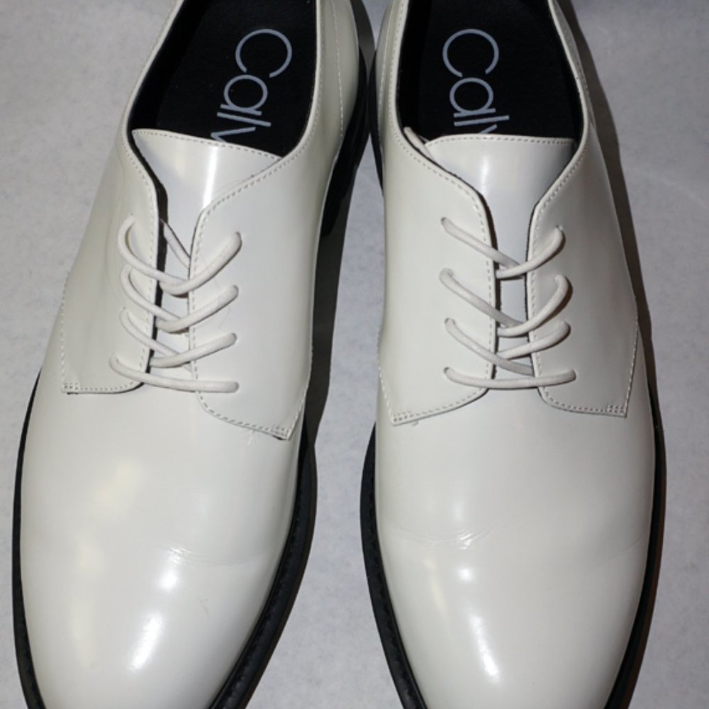Calvin Klein Ferguson Derby Shoes US 13 White